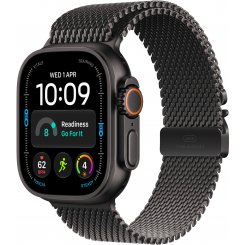 Смарт-часы Apple Watch Ultra 4 GPS + Cellular 49mm Black Titanium Case with Black Titanium Milanese Loop - S (MJAU4QI/A)