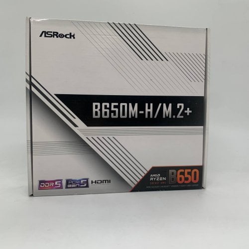 Материнская плата AsRock B650M-H/M.2+ (sAM5, AMD B650) (Восстановлено продавцом, 911861) купить в Украине | Telemart фото