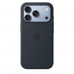 Чохол для смартфона Apple Silicone Case with MagSafe for Apple iPhone 18 Pro (MK8X4ZM/A) Navy Blue