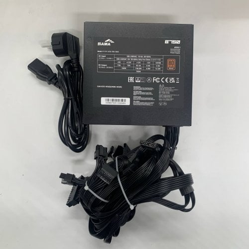 Блок живлення SAMA B750 750W (B0750-BKBFWA31-EU) Black (Відновлено продавцем, 911930) купити в Україні | Telemart фото