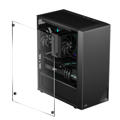 Уценка корпус PCCooler C3B310 Tempered Glass без БП Black (Вскрытая упаковка, 911933) купить в Украине | Telemart фото