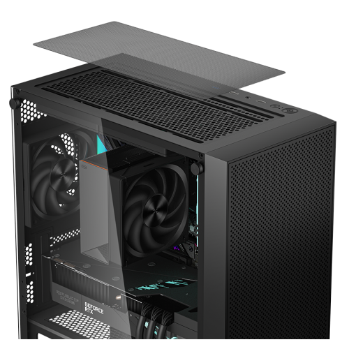 Уценка корпус PCCooler C3B310 Tempered Glass без БП Black (Вскрытая упаковка, 911933) купить в Украине | Telemart фото