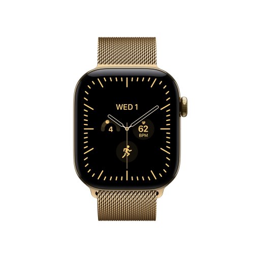 Ремешок Apple Milanese Loop for Apple Watch 42mm (MJNK4ZM/A) Radiant Gold купить в Украине | Telemart фото