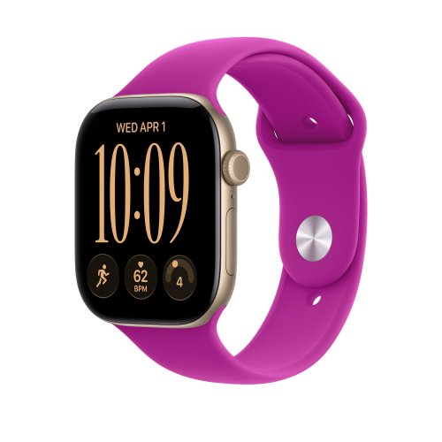 Ремінець Apple Sport Band for Apple Watch 46mm M/L (MJVQ4ZM/A) Magenta купити в Україні | Telemart фото