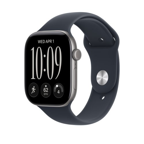 Ремінець Apple Sport Band for Apple Watch 46mm M/L (MJVU4ZM/A) Navy Blue купити в Україні | Telemart фото