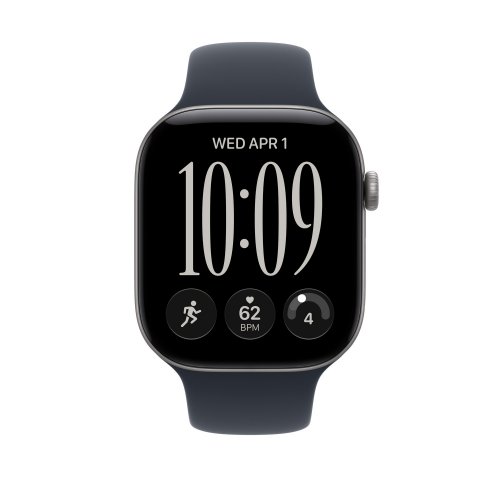 Ремінець Apple Sport Band for Apple Watch 46mm M/L (MJVU4ZM/A) Navy Blue купити в Україні | Telemart фото