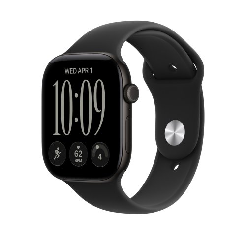 Ремінець Apple Sport Band for Apple Watch 46mm M/L (MJVW4ZM/A) Black купити в Україні | Telemart фото