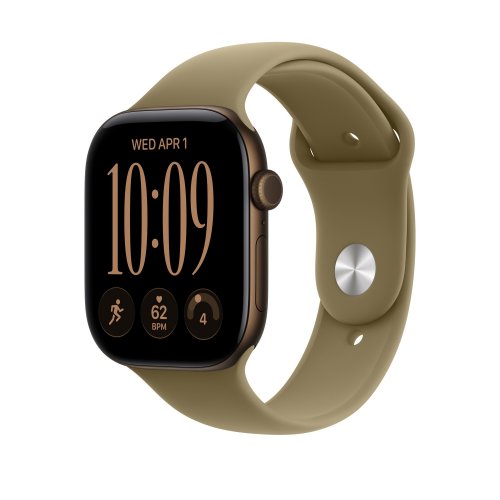 Ремінець Apple Sport Band for Apple Watch 46mm S/M (MJVX4ZM/A) Olive купити в Україні | Telemart фото