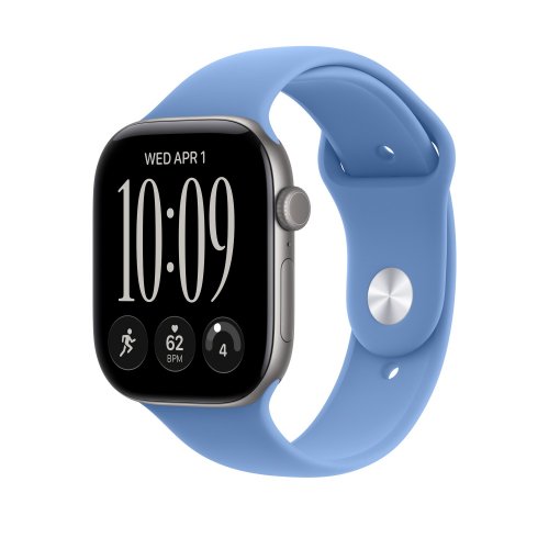 Ремінець Apple Sport Band for Apple Watch 46mm M/L (MJW34ZM/A) Wildflower Blue купити в Україні | Telemart фото