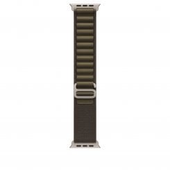 Ремінець Apple Alpine Loop Natural Titanium Finish for Apple Watch 49mm Medium (MK7A4ZM/A) Dark Olive