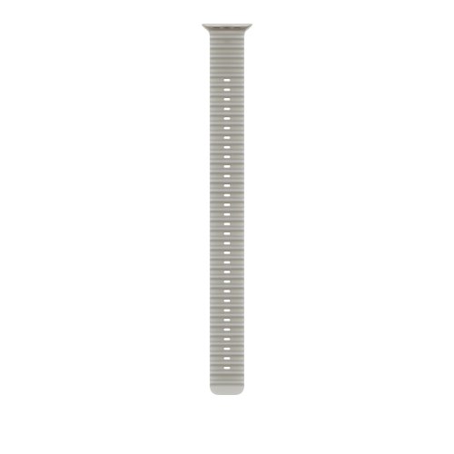 Подовжувач ремінця Apple Ocean Band Extension Natural Titanium Finish for Apple Watch 49mm (MK7L4ZM/A) Translucent Gray купити в Україні | Telemart фото