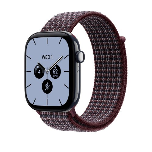 Ремешок Apple Sport Loop for Apple Watch 46mm (MK874ZM/A) Burgundy Plaid купить в Украине | Telemart фото