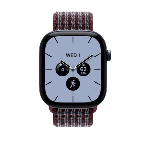 Ремешок Apple Sport Loop for Apple Watch 46mm (MK874ZM/A) Burgundy Plaid купить в Украине | Telemart фото