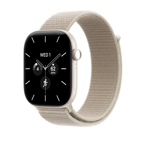 Ремешок Apple Sport Loop for Apple Watch 46mm (MK8A4ZM/A) Limestone купить в Украине | Telemart фото