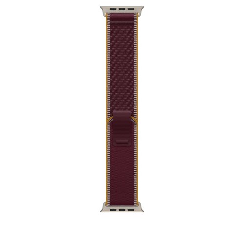Ремінець Apple Trail Loop Natural Titanium Finish for Apple Watch 49mm S/M (MK8G4ZM/A) Burgundy купити в Україні | Telemart фото