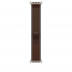 Ремінець Apple Trail Loop Natural Titanium Finish for Apple Watch 49mm S/M (MK8J4ZM/A) Dark Umber