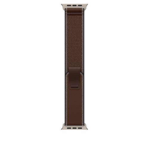 Ремешок Apple Trail Loop Natural Titanium Finish for Apple Watch 49mm M/L (MK8K4ZM/A) Dark Umber купить в Украине | Telemart фото