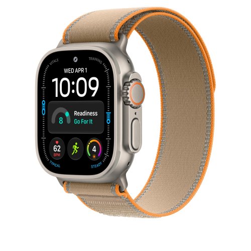 Ремешок Apple Trail Loop Natural Titanium Finish for Apple Watch 49mm M/L (MK8N4ZM/A) Sand купить в Украине | Telemart фото