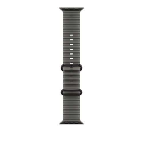 Ремешок Apple Ocean Band Black Titanium Finish for Apple Watch 49mm (MKAY4ZM/A) Translucent Black купить в Украине | Telemart фото