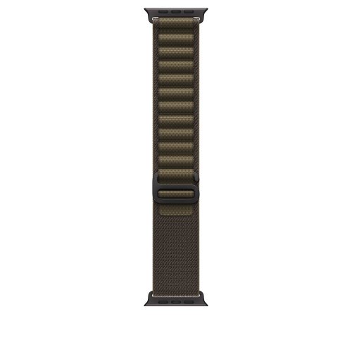 Ремешок Apple Alpine Loop Black Titanium Finish for Apple Watch 49mm Small (MKDW4ZM/A) Dark Olive купить в Украине | Telemart фото