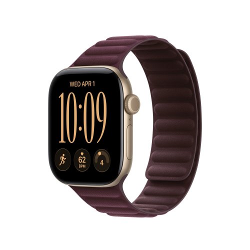 Ремешок Apple Magnetic Link for Apple Watch 42mm M/L (MKRD4ZM/A) Burgundy купить в Украине | Telemart фото