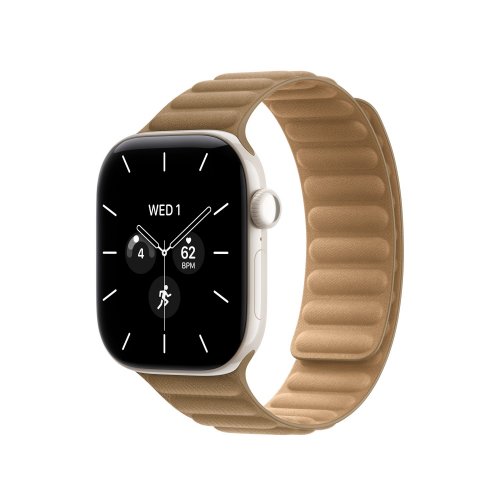 Ремешок Apple Magnetic Link for Apple Watch 42mm S/M (MKRG4ZM/A) Camel купить в Украине | Telemart фото