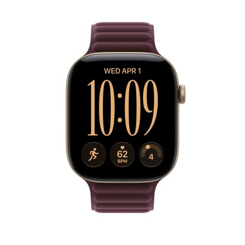 Ремешок Apple Magnetic Link for Apple Watch 46mm M/L (MKRP4ZM/A) Burgundy купить в Украине | Telemart фото