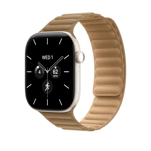 Ремешок Apple Magnetic Link for Apple Watch 46mm S/M (MKRT4ZM/A) Camel купить в Украине | Telemart фото