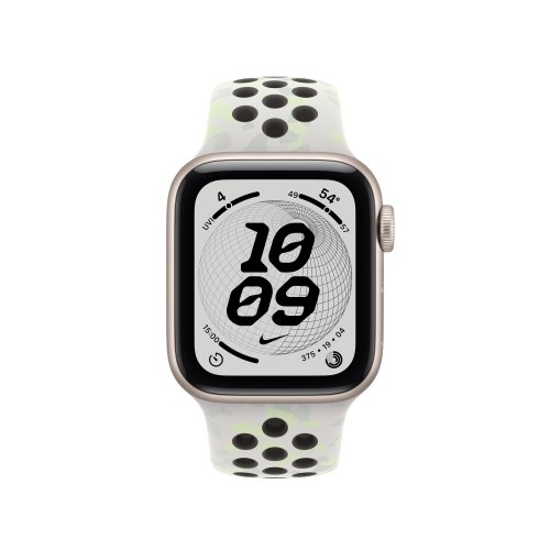 Ремінець Apple Nike Sport Band for Apple Watch 40mm S/M (MKT34ZM/A) Essential White купити в Україні | Telemart фото