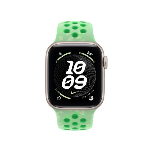 Ремешок Apple Nike Sport Band for Apple Watch 40mm M/L (MKTA4ZM/A) Green Spark купить в Украине | Telemart фото
