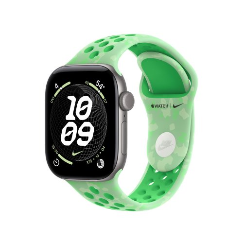 Ремешок Apple Nike Sport Band for Apple Watch 42mm M/L (MKTM4ZM/A) Green Spark купить в Украине | Telemart фото