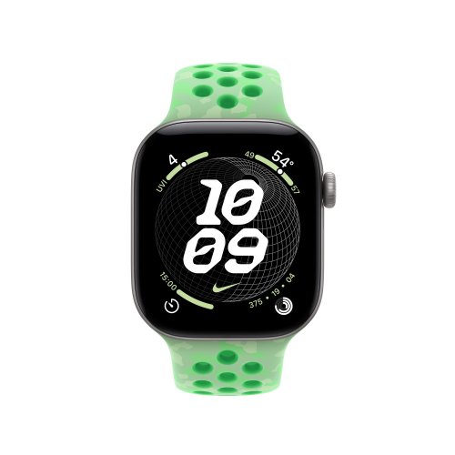 Ремешок Apple Nike Sport Band for Apple Watch 42mm M/L (MKTM4ZM/A) Green Spark купить в Украине | Telemart фото