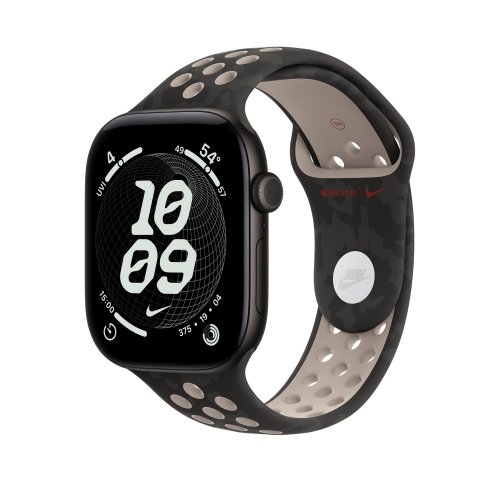 Ремешок Apple Nike Sport Band for Apple Watch 46mm S/M (MKTN4ZM/A) After Dark Black купить в Украине | Telemart фото
