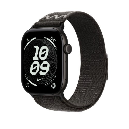 Ремешок Apple Nike Sport Loop for Apple Watch 46mm (MKUW4ZM/A) After Dark Black купить в Украине | Telemart фото