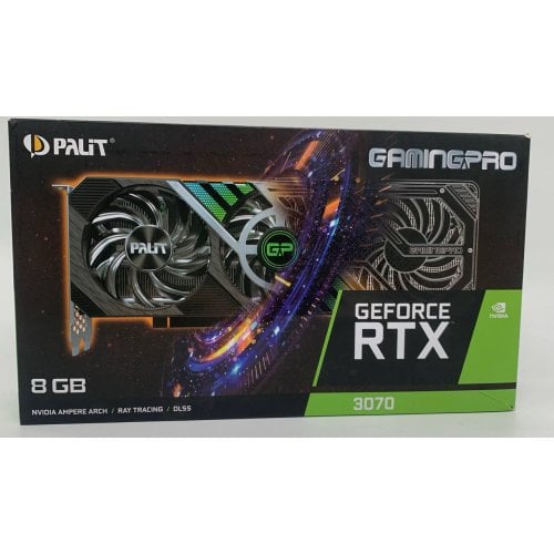 Відеокарта Palit GeForce RTX 3070 GamingPro V1 8192MB (NE63070019P2-1041A) LHR (Відновлено продавцем, 912157) купити в Україні | Telemart фото