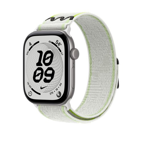 Ремешок Apple Nike Sport Loop for Apple Watch 46mm (MKV14ZM/A) Essential White купить в Украине | Telemart фото