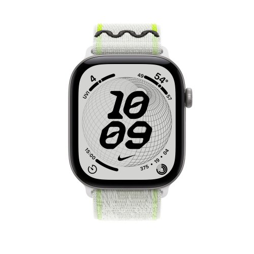 Ремешок Apple Nike Sport Loop for Apple Watch 46mm (MKV14ZM/A) Essential White купить в Украине | Telemart фото