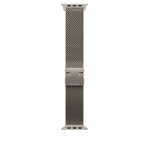 Ремешок Apple Milanese Loop for Apple Watch 49mm Medium (MK0D4ZM/A) Natural Titanium купить в Украине | Telemart фото
