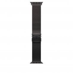 Ремешок Apple Milanese Loop for Apple Watch 49mm Medium (MK0G4ZM/A) Black Titanium