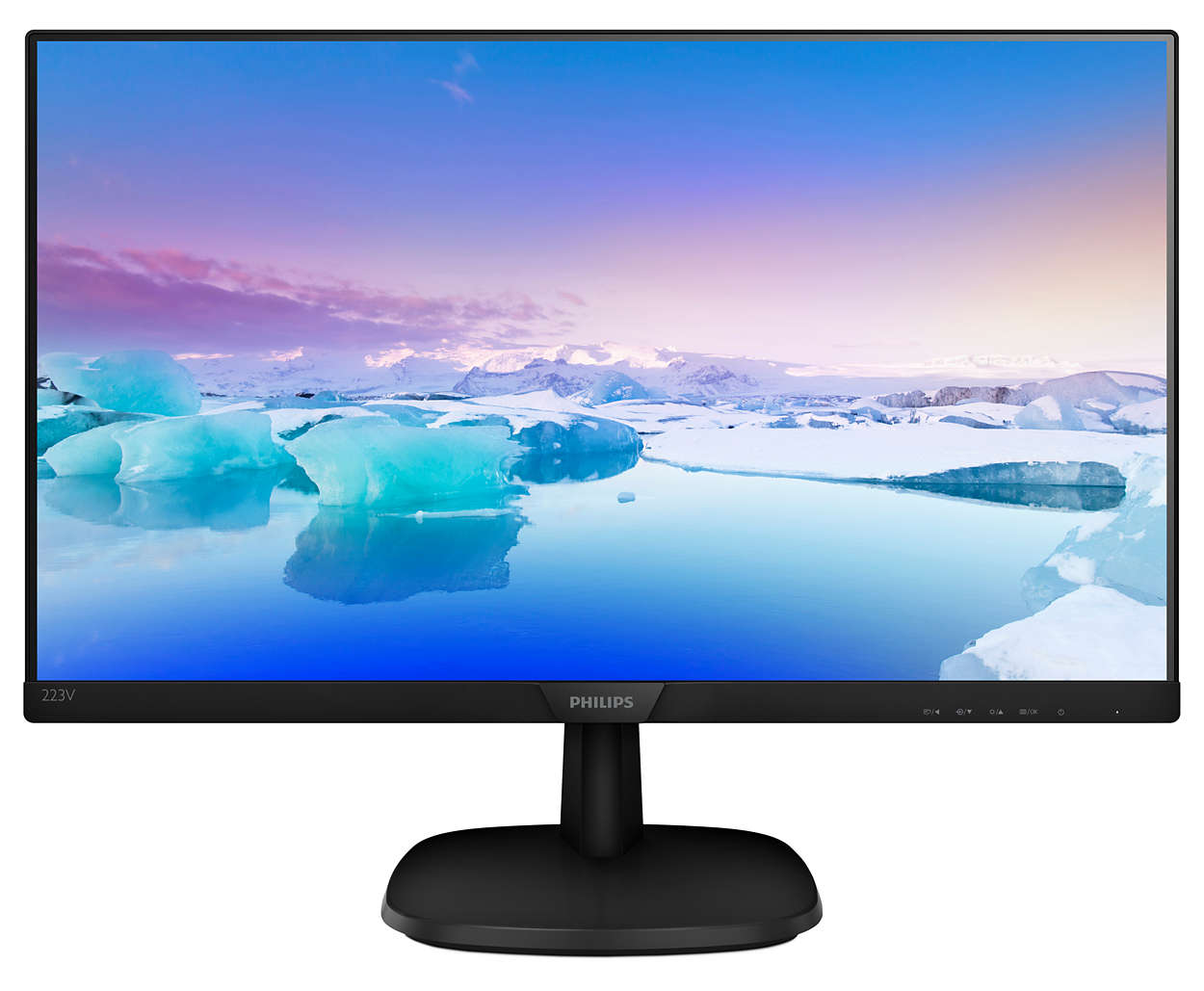 Купить Монитор Philips 21.5" 223V7QSB/62 Black - цена в Харькове, Киеве ...