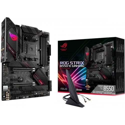 Материнская плата Asus ROG STRIX B550-E GAMING (sAM4, AMD B550) (Восстановлено продавцом, 912209) купить в Украине | Telemart фото