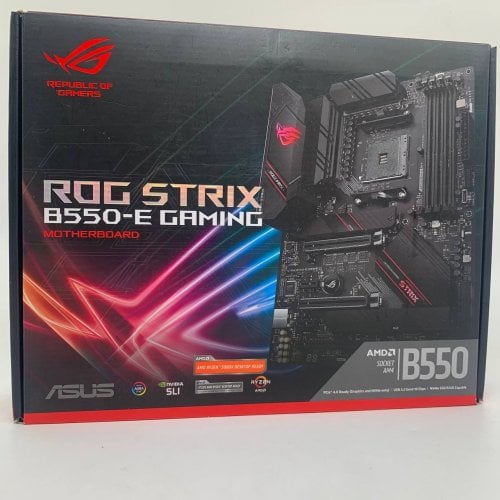 Материнская плата Asus ROG STRIX B550-E GAMING (sAM4, AMD B550) (Восстановлено продавцом, 912209) купить в Украине | Telemart фото