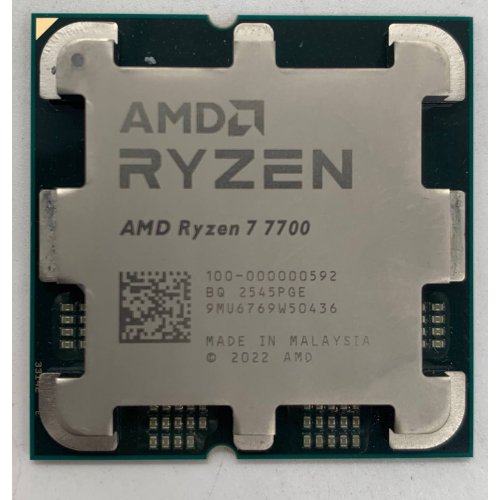 Процессор AMD Ryzen 7 7700 3.8(5.3)GHz 32MB sAM5 Tray (100-000000592) (Восстановлено продавцом, 912438) купить в Украине | Telemart фото