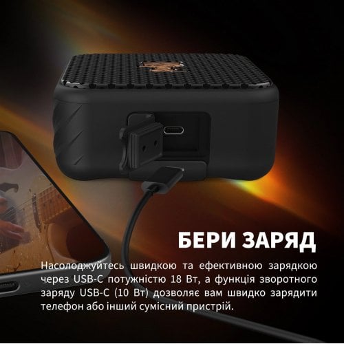 Портативная акустика Klipsch Austin (1072094) Black купить в Украине | Telemart фото