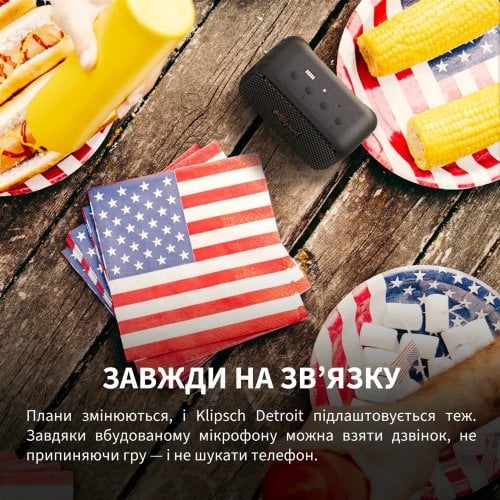 Портативная акустика Klipsch Austin (1072094) Black купить в Украине | Telemart фото