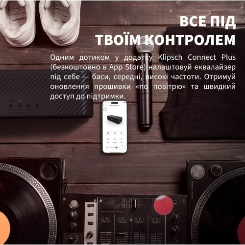 Портативная акустика Klipsch Detroit (1072202) Black купить в Украине | Telemart фото