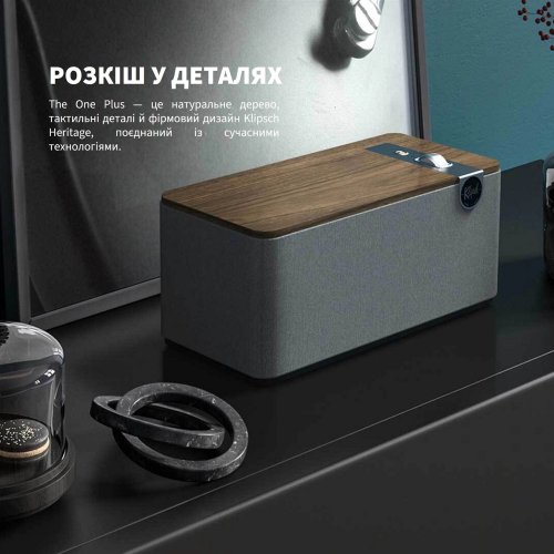 Акустична система Klipsch The One Plus (1071959) Matt Black купити в Україні | Telemart фото