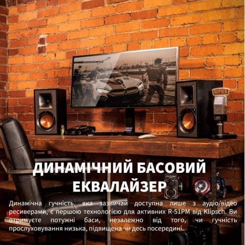 Акустична система Klipsch Reference R-51PM (1066255) Black купити в Україні | Telemart фото
