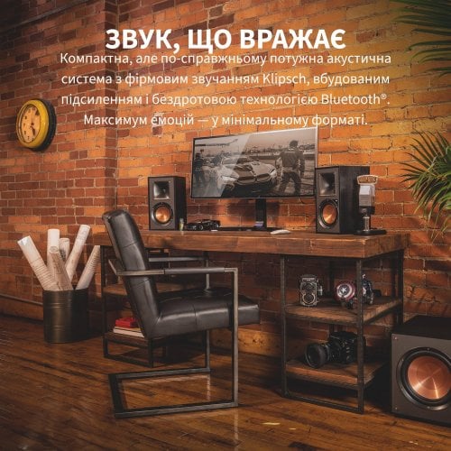 Акустична система Klipsch Reference R-41PM (1066253) Black купити в Україні | Telemart фото