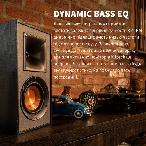 Акустична система Klipsch Reference R-41PM (1066253) Black купити в Україні | Telemart фото